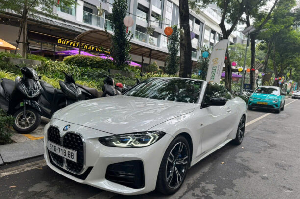 Cho Thuê Xe BMW 430i Mui Trần Sự Kiện Đám Cưới