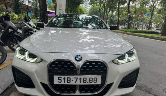 Cho Thuê Xe BMW 430i Mui Trần Sự Kiện Đám Cưới